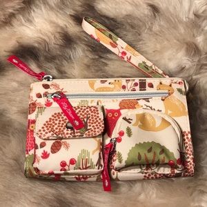 New Lily Bloom Kim Wristlet - Cute Owls!